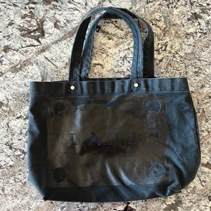 L.A.M.B. Canvas Tote